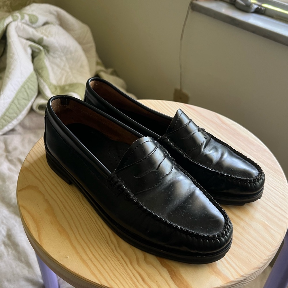g.h. bass weejuns loafers - black EU38/W7